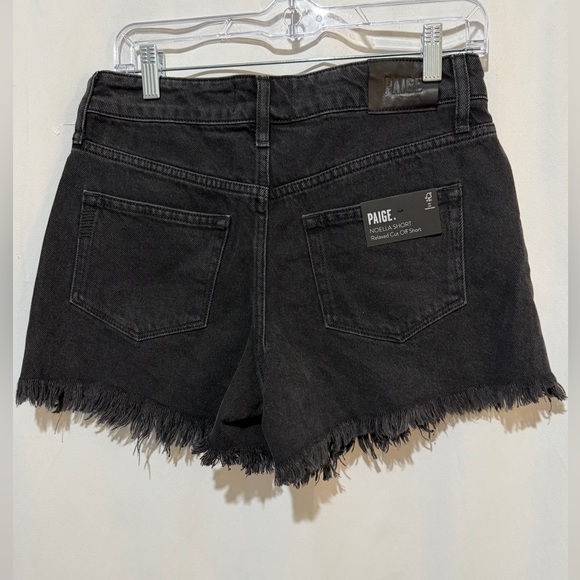 Paige Black Women's Noelle Shorts Size 25 NWT - Picture 2 of 5